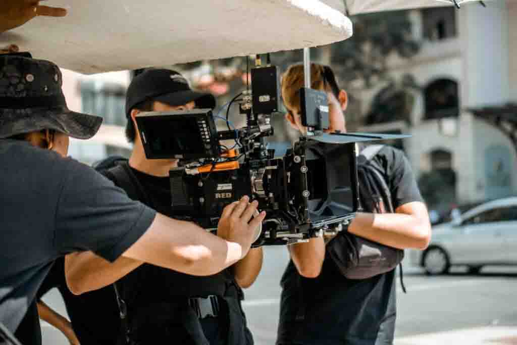 production d'un film